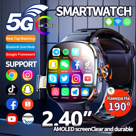 2026 Large-Screen Smart Watch with SIM Card: The Ultimate All-in-One Wearable