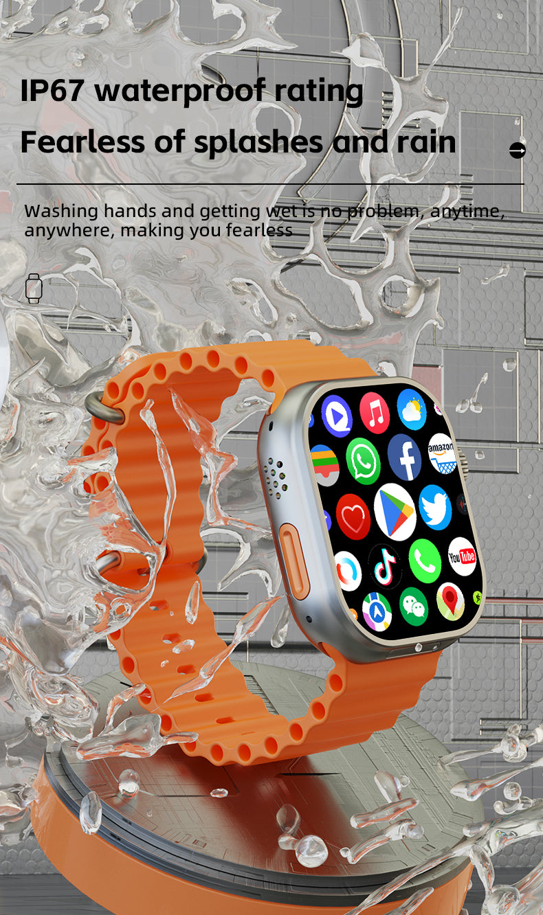 StarTech 2026 Smart Watch – 4G Calling, Camera, Health & Sports Tracking