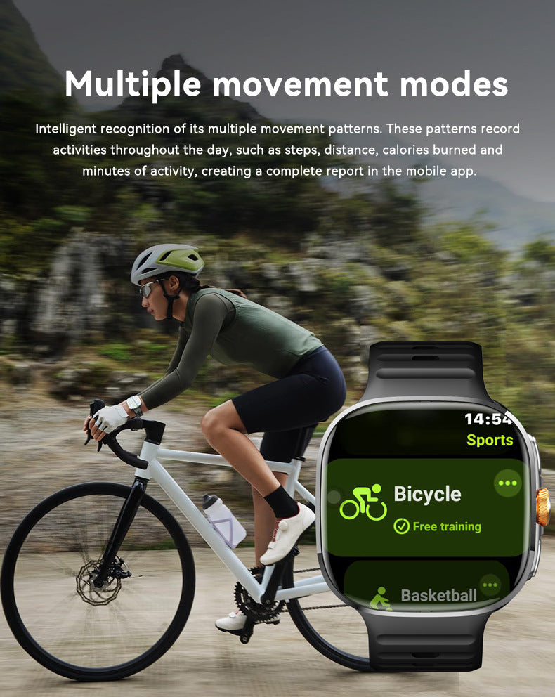 2026 Smart Watch with SIM Card & Camera | Large Screen, Gaming & Streaming