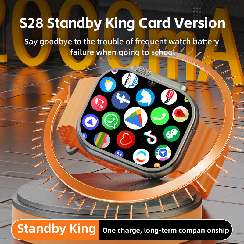 StarTech 2026 Smart Watch – 4G Calling, Camera, Health & Sports Tracking