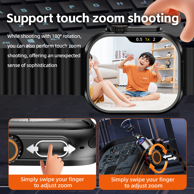 StarTech 2026 Smart Watch – 4G Calling, Camera, Health & Sports Tracking